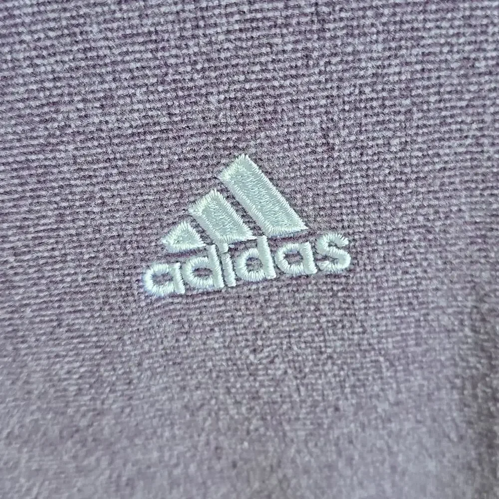Adidas Golf Purple Fleece Full Zip Jacket Womens Size Large